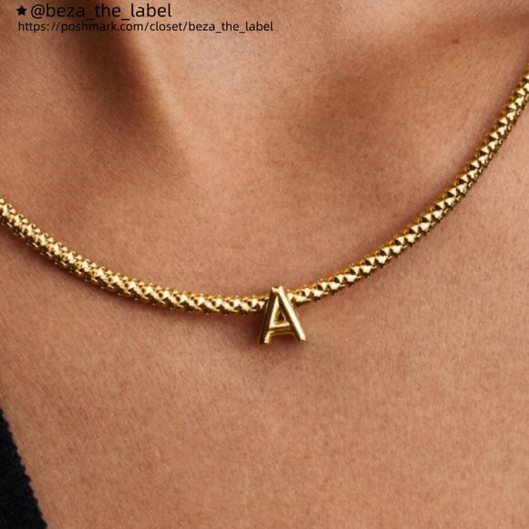 Pandora Letter A Alphabet Mini Charm|Pendant - Picture 2 of 2